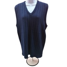 The King size men L blue sweater vest  for tall& big men Brocton, Mass - €12,23 EUR The King size men L blue sweater vest  for tall& big men Brocton, Mass - €12,23 EUR
