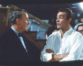  Sean Connery and Ian Fleming rare on set of Dr. No James Bond 16x20 Canvas - $69.99