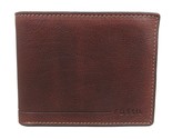 Fossil Allen RFID Traveler Tan Leather Mens Wallet NEW SML1547231 - £29.84 GBP