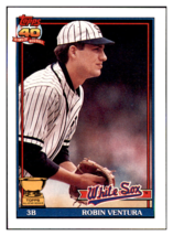 1991 Topps Robin Ventura  ASR, Chicago White Sox Baseball Card GMMGC - £1.40 GBP
