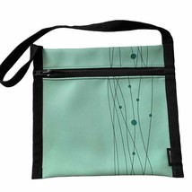 Holly Aiken Turquoise Turbo Piper Slim Tablet Bag - $46.75