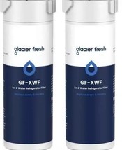 2 Pack GLACIER FRESH GF-XWF Refrigerator Water Filter Replacement for GE... - $163.57 MXN