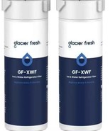 2 Pack GLACIER FRESH GF-XWF Refrigerator Water Filter Replacement for GE... - $8.79