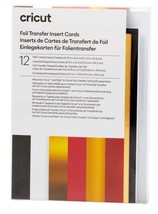 Cricut Foil Transfer Insert Cards, (12) R40 Cards, Royal Flush Sampler 2... - £19.60 GBP