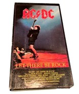 AC/DC Let There Be Rock 1980 VHS Paris Bon Scott Music Documentary - $10.83 CAD