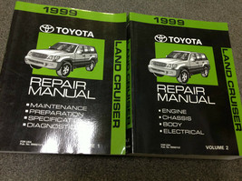 1999 Toyota Land Cruiser Service Repair Shop Workshop Manual Set New - £207.75 GBP