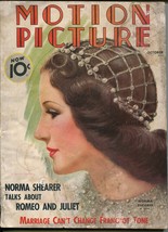 Motion Picture 10/1936-Norma Shearer-Loretta Young-Fred &amp; Ginger-FR/GOOD - £49.50 GBP