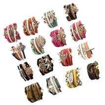 OUR SUPER DEALS Wholesale 16pcs Vintage Multilayer Woven Owl - £52.83 GBP