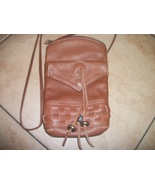 messenger bag women&#39;s leather brown - £156.45 GBP