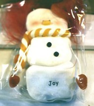 Christmas Ornaments WHOLESALE- SNOWMAN- 13365- 'JOY'- (6) - New -W74 - $5.53