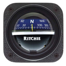 Ritchie V-537B Explorer Compass - Bulkhead Mount - Blue Dial [V-537B] - £74.70 GBP