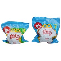 McDonald&#39;s Happy Meal Toy Set of 2 Furby Figurines #4 &amp; #7 - 1998 - $93.04 MXN