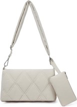 Puffer Bag Quilted Crossbody Bags for Women Lightweight Design Shoulder ... - $42.80