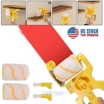 Multifunctional Clean-Cut Paint Edger Roller Brush Safe Tool For Wall Ce... - £28.52 GBP