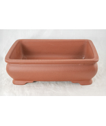 Vintage Rectangular Yixing Zisha Succulent, Bonsai Pot + Mesh - 9&quot;x 6.75... - $54.79 CAD