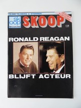 Ronald Reagan President Magazine 1980 Dutch Amsterdam Original Skoop For... - £11.58 GBP