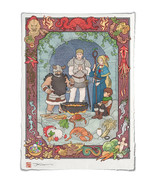 Delicious in Dungeon Meshi Art Nouveau Giclee Poster Print 12x17 Mondo A... - £58.99 GBP