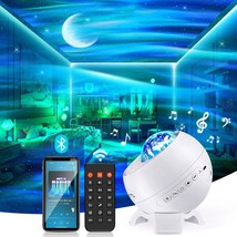 Northern Lights Projector, Remote Moon Light Cloud Lights For Ceiling Projector, - £35.32 GBP