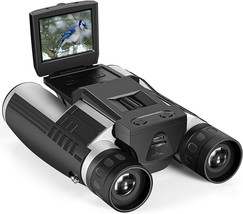 Camonity 5M 2&quot; Lcd 32Gb Digital Binocular With Camera 12X32 Video Photo ... - £105.40 GBP