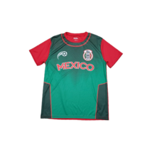 Mexico National Soccer Team Men&#39;s Performance Futbol Shirt Green / Red Size L - £31.58 GBP