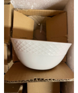 Mikasa Trellis Bone China 1 White Soup/Cereal Bowl - £8.51 GBP