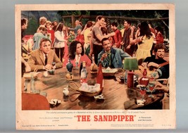 The SANDPIPER-LOBBY CARD-#3-1965-RICHARD BURTON-ELIZABETH TAYLOR--VG/FN - £27.38 GBP