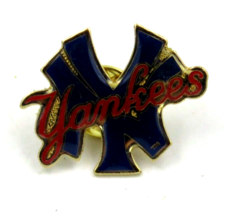Vintage 1990s New York Yankees Lapel Pin Hat Button - $7.87