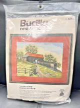 Bucilla Needlepoint 4283 Country Scene Kit MIP Never Opened Clean - $29.21