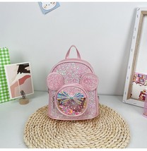 New Baby Girls Kindergarten School Bags Child Cute Cartoon Minnie Princess Micke - £22.35 GBP