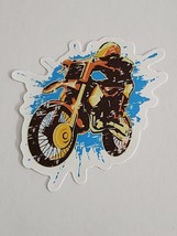 Dirt Bike Motorcycle Multicolor Super Cool Sticker Decal Sports Embellis... - $2.59