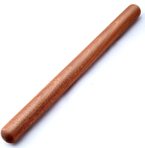 Aisoso French Rolling Pin, 17.7 Inches Wood Rolling Pin for Baking Extra Long Th - $14.28