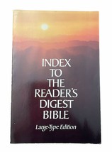 Index to the Reader&#39;s Digest Bible Large-Type Edition - £7.78 GBP