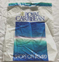 Royal Caribbean vintage shops on board plastic store bag movie photo prop - $19.75