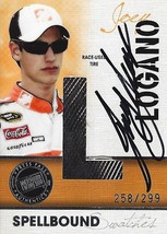 Autographed Joey Logano 2010 Press Pass Racing Spellbound Swatches (Letter L) Ra - £39.33 GBP
