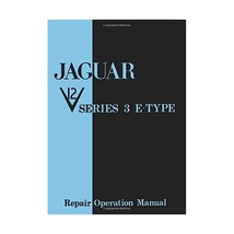 Jaguar E-Type V12 Series 3 Workshop Manual (Official Workshop Manuals) Brookland - $81.00