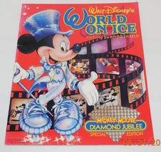 1987 Walt Disney On Ice Mickey Mouse Diamond Jubilee Program Vintage Rar... - $43.46