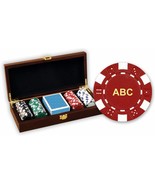 DA VINCI Custom Poker Chipset with Initials on Both Sides of Chips - £71.67 GBP+