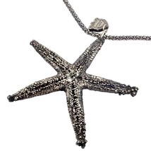 Rare! Vintage Mario Buccellati Silver Large Starfish Statement Necklace - $1,500.00
