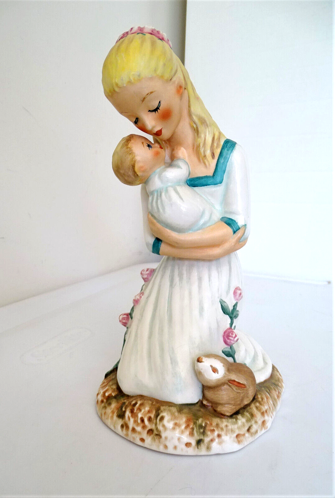 Vintage 1959 Goebel 8" Mother & Child Baby Figurine W. Germany Byi 36 - $24.99