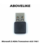 Microsoft 2.4G Transceiver v8.0 1461 USB Dongle Receiver Wireless Keyboa... - $24.85 CAD