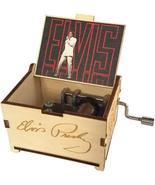 Thelaser&#39;Sedge, Elvis Presley Mini Music Box with Can’T Help Falling in ... - £21.23 GBP