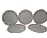 Vintage Corelle  Luncheon Plates, Butterfly Gold, Set of 5, 8.5&quot;, Made  ... - $17.46