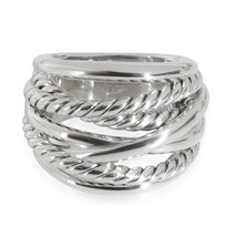 David Yurman Crossover Ring In Sterling Women Silver One Size - $356.25