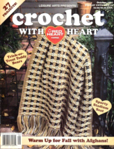 Crochet With Heart October 1997 Vol 2 #4 Leisure Arts 27 Projects Arts C... - £5.87 GBP