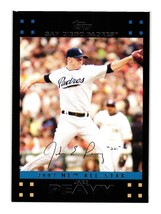 2007 Topps Updates &amp; Highlights #UH243 Jake Peavy San Diego Padres - £1.35 GBP