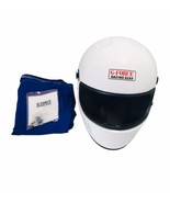 G-Force Pro Force 1 helmet Size M White w/Carry bag and Manual (NO VISOR) - $113.99