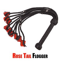 BDSM Genuine Cowhide Thick Leather  Flogger 09 Tails Heavy &amp; Thuddy impact Whip - £18.57 GBP