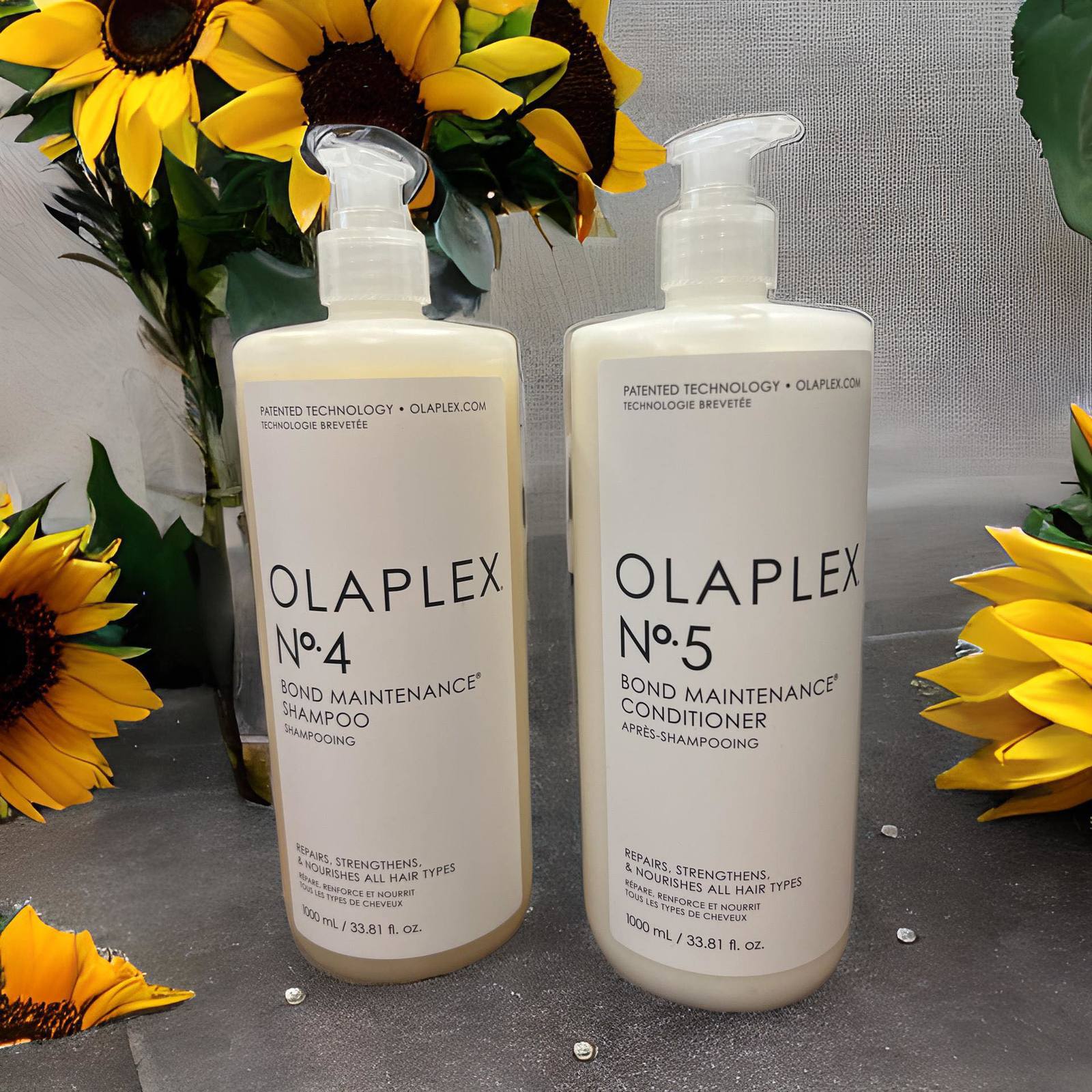 Olaplex No .4 No .5 Shampoo Conditioner 33.8 oz - £121.18 GBP
