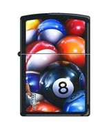 Zippo Lighter - Mazzi 8-Ball Black Matte - 852184 - $46.97 CAD