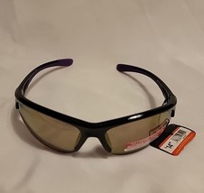 Piranha Champion FLX-T Max Comfort Shatter Resistant Wrap Sunglass Black Purple - £10.04 GBP